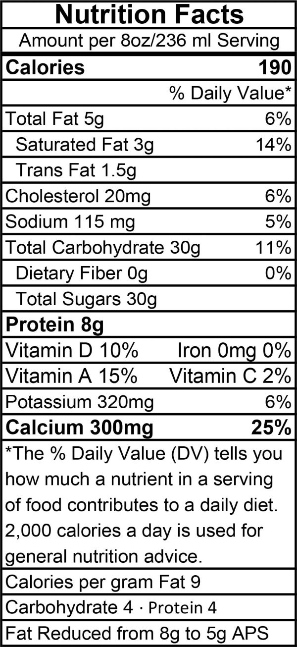 2% Orange Cream Milk For Sale