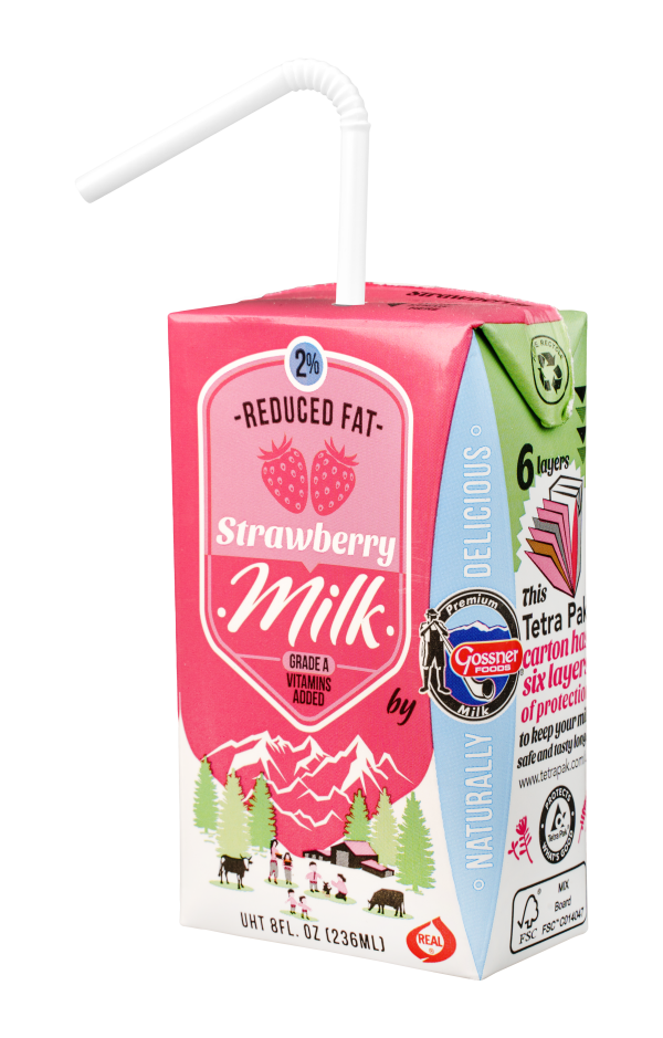 2% Strawberry Milk For Sale