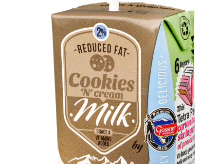 2% Cookies N  Cream Milk For Discount