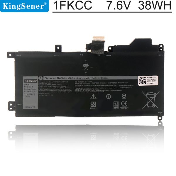 Kingsener 1FKCC 38WH Laptop Battery Compatible with Dell Latitude 7200 2-in-1 7210 2-in-1 Series Notebook 09NTKM 9NTKM 0D9J00 D9J00 0KWWW4 KWWW4 Online now