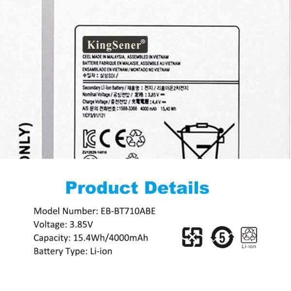 Battery For Samsung Galaxy Tab S2 Plus 8.0 Series SM-T710 SM-T713 SM-T715 SM-T715C Supply