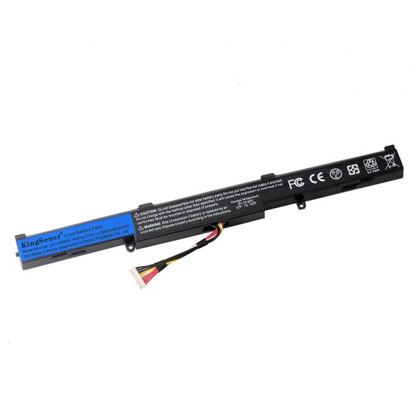 KingSener A41-X550E 2950mAh Laptop Battery for ASUS x450 x450e x450j x450jf x751m x751ma x751l x750Ja a450j a450jf a450e For Sale