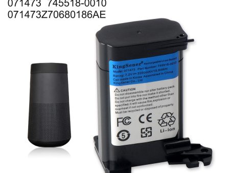 KingSener 071473 071471 745518-0010 bluetooth speaker Battery for Bose SoundLink Revolve Speaker 7.2V 2200mAh 15.84WH Fashion