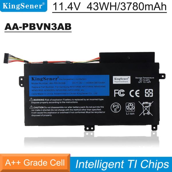 Kingsener AA-PBVN3AB Laptop Battery For SAMSUNG NP370R4E NP370R5E NP370R5V NP450R4E NP450R5E NP450R4V NP450R5V NP470R5E NP510R5E Sale