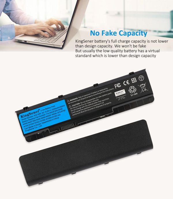 French warehouse KingSener A32-N55 10.8V 56WH Laptop Battery For ASUS N45 N45SF N55E N75S N45E N45SJ N55S N75SF N45F N45SL N55SF N75SJ N45J Hot on Sale