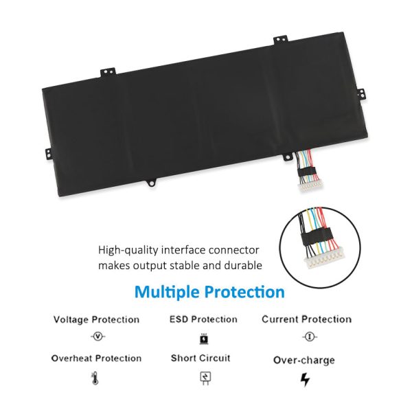 Replacement Battery For Huawei HB4593R1ECW 57.4WH 7.6V Sale