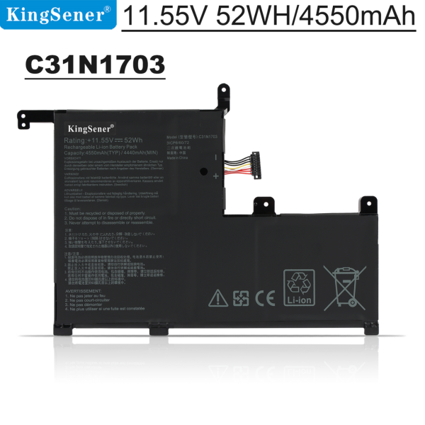 C31N1703 Battery For ASUS Zenbook Flip Q525UA Series Q525UA-BI7T9 Q525UA-BI7T11 Online Sale