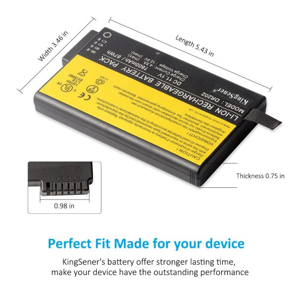 DR202 Replacement Battery For NI202 NI2020 NI2020C NSB200L 87WH 11.1V Fashion