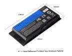 China Warehouse KingSener FV993 Laptop Battery Replacement For DELL Precision M6600 M6700 M6800 M4800 M4600 M4700 FJJ4W PG6RC R7PND OTN1K5 11.1V 97WH Fashion