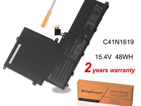 Kingsener C41N1619 Laptop Battery Compatible with Asus Pro B9440 B9440UA  B9440UA-GV0056R Series Notebook 15.4V 48Wh on Sale