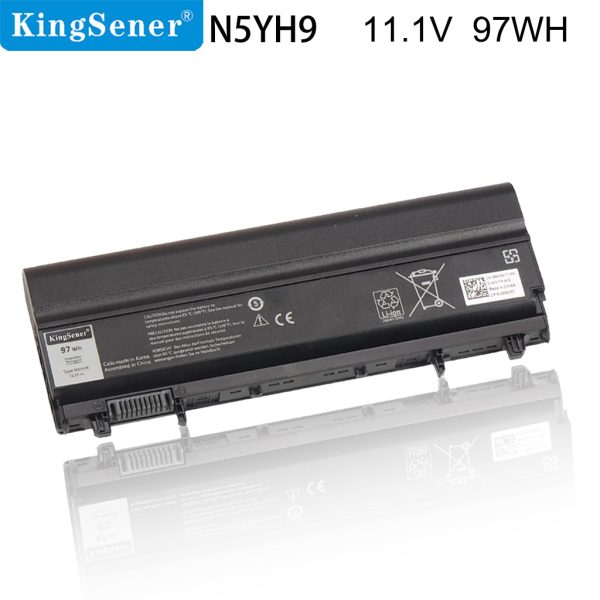 KingSener N5YH9 Laptop Battery Replacement For DELL Latitude E5440 E5540 VJXMC VV0NF 0K8HC 7W6K0 CXF66 0K8HC 9CELL 11.1V 97WH Sale