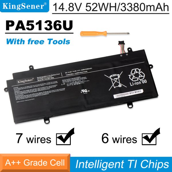 Kingsener 14.8V 52WH PA5136U-1BRS Laptop Battery for Toshiba Portege Z30 Z30-A Z30-A12U Z30-AK04S Z30-A1301 Z30-B K10M Z30-C For Discount