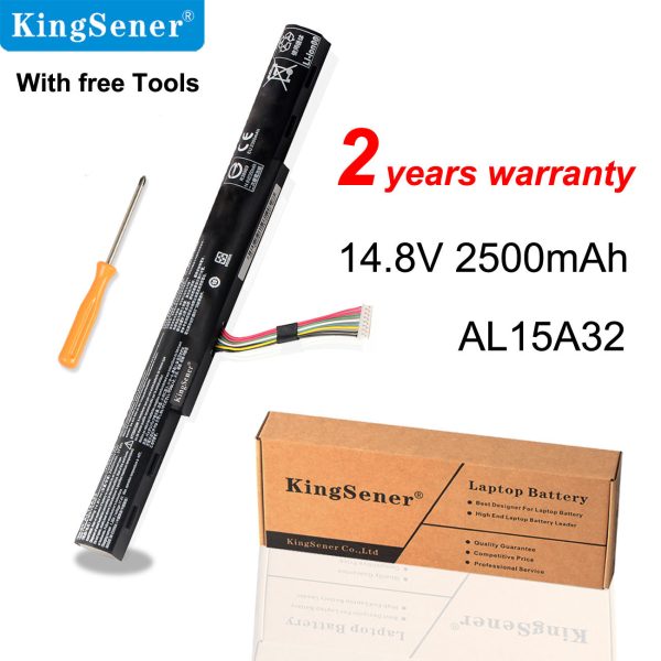 Kingsener AL15A32 Laptop Battery For Acer Aspire E5-422G 472 E5-473 E5-473G E5-522  522G E5-532 E5-532T E5-573G E5-553G V3-574G For Cheap