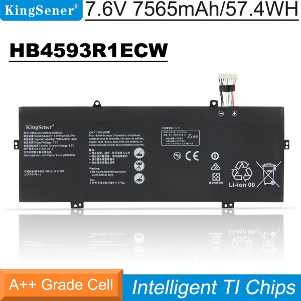 Replacement Battery For Huawei HB4593R1ECW 57.4WH 7.6V Sale