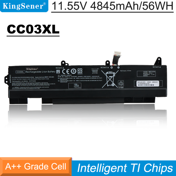 Kingsener CC03XL Laptop Battery For HP EliteBook 830 835 840 845 G7 ZBook FIREFLY 14 G8 MT32 MT46 L78555-005 11.55V 56WH For Discount