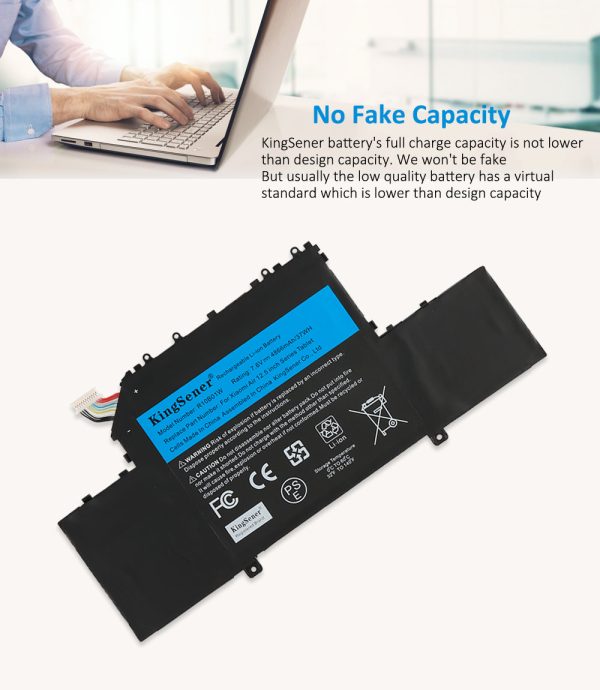 Kingsener R10B01W Laptop Battery For Xiaomi ml Air 12.5 inch 161201-AA 161201-01 on Sale