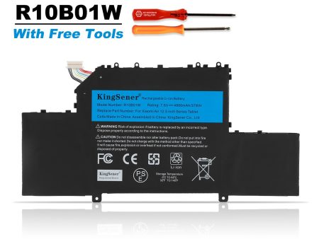 Kingsener R10B01W Laptop Battery For Xiaomi ml Air 12.5 inch 161201-AA 161201-01 on Sale