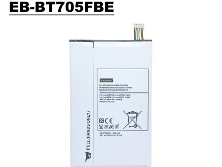 KingSener Tablet Batteries EB-BT705FBC For Samsung EB-BT705FBE For GALAXY Tab S 8.4 SM-T700 SM-T705 T705 4900mAh Hot on Sale