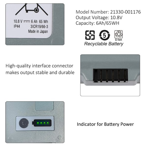 Kingsener battery LifePak 15 For Monitor Defibrillator REF 21330-001176 on Sale