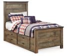 Trinell Youth Bed with 2 Storage Drawers Online Sale