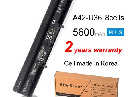 KingSener A42-U36 Laptop Battery for ASUS u36 u36j u36s u36sd u36jc u36Sg u36k u82e u82u u84s u32 u44Sg u84sg a42-u36 For Cheap