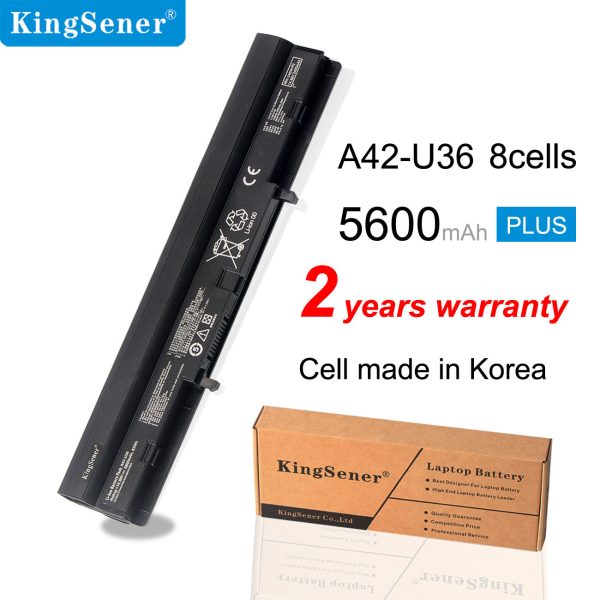 KingSener A42-U36 Laptop Battery for ASUS u36 u36j u36s u36sd u36jc u36Sg u36k u82e u82u u84s u32 u44Sg u84sg a42-u36 For Cheap