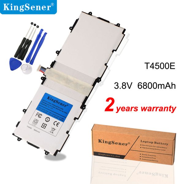 KingSener T4500E T4500C Tablet Battery For Samsung Galaxy Tab 3 10.1 P5200 P5210 P5220 P5213 GT-P5200 SP3081A9H 6800mAh Cheap