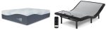 Millennium Luxury Plush Gel Latex Hybrid Mattress and Adjustable Base Package Fashion