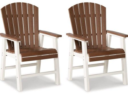 Genesis Bay Outdoor Dining Arm Chair (Set of 2) Online Sale