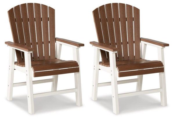 Genesis Bay Outdoor Dining Arm Chair (Set of 2) Online Sale