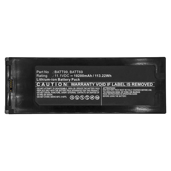 BATT99 BATT69 Battery For Welch-Allyn Connex 6000 Connex 6300 Connex 6400 Connex 6500 Online now