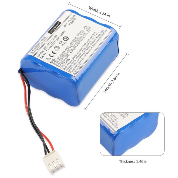 Rechargeable Li-ion Battery For Comen 022-000114-00 ECG machine medical Battery Comen AX-700 Anesthesia Machine  11.1V 4400mAh Sale