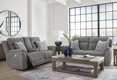 Overflow Reclining Sofa and Loveseat Supply