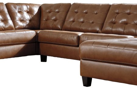 Baskove 4-Piece Sectional with Chaise Online Sale