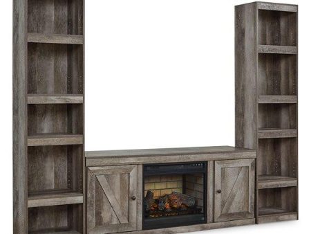 Wynnlow 3-Piece Entertainment Center with Electric Fireplace For Discount