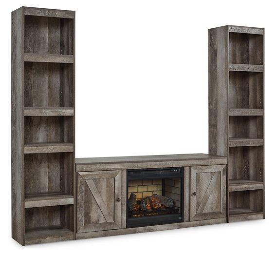 Wynnlow 3-Piece Entertainment Center with Electric Fireplace For Discount