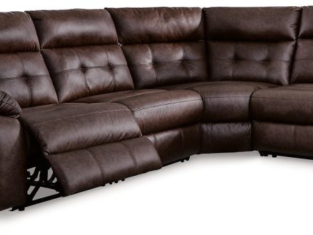 Punch Up Power Reclining Sectional For Sale