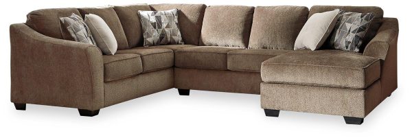 Graftin 3-Piece Sectional with Chaise Fashion