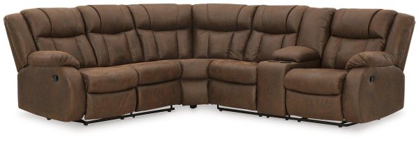 Trail Boys 2-Piece Reclining Sectional Discount