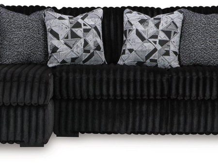 Midnight-Madness Sectional Sofa with Chaise Cheap