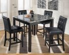 Maysville Counter Height Dining Table and Bar Stools (Set of 5) Online Sale