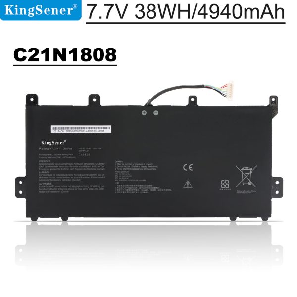 KingSener 38WH C21N1808 0B200-03060000 Laptop Battery For Asus Chromebook C423NA Series Supply