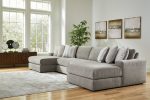 Avaliyah 4-Piece Double Chaise Sectional Supply