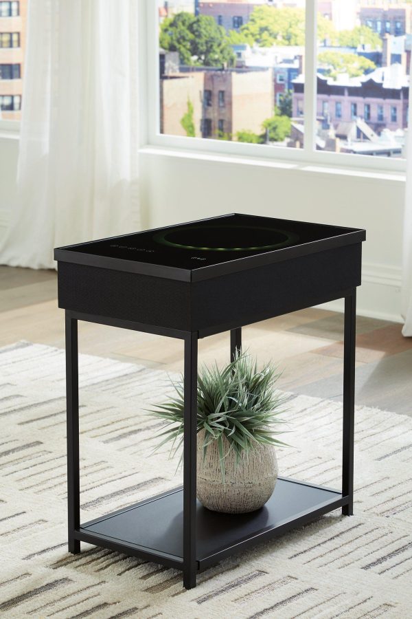 Gemmet Accent Table with Speaker Hot on Sale