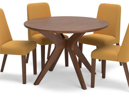 Lyncott Dining Set (Set of 5) For Sale