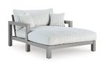 Hurley Park Outdoor Chaise Lounge with Cushion Hot on Sale