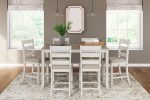 Skempton Counter Height Dining Table and Bar Stools (Set of 7) Online Sale