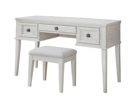 Robbinsdale Vanity with Stool Hot on Sale