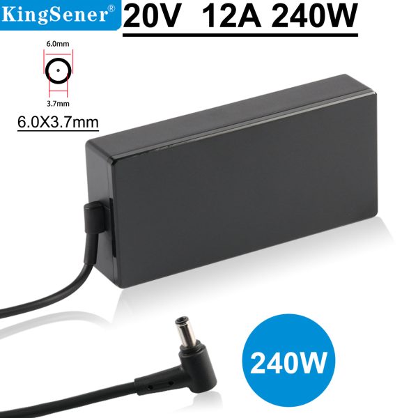 20V 12A 240W 6.0X3.7mm AC Adapter For ASUS ROG Zephyrus S15 S17 M16 For ZenBook Pro Duo Series on Sale