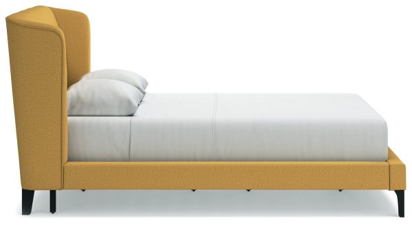 Maloken Queen Upholstered Bed with Roll Slats Online Sale